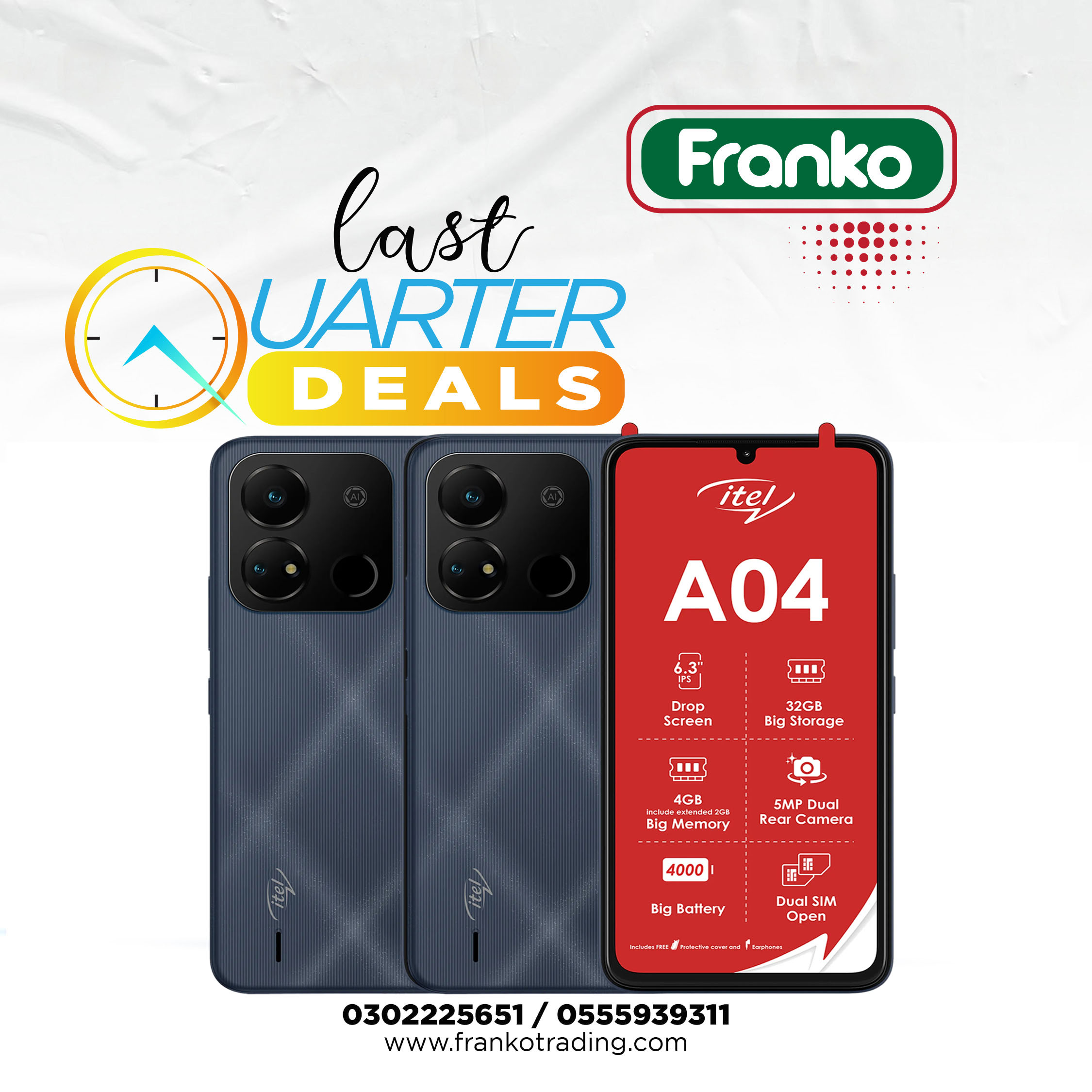 Itel A04 (32gb+2gb)